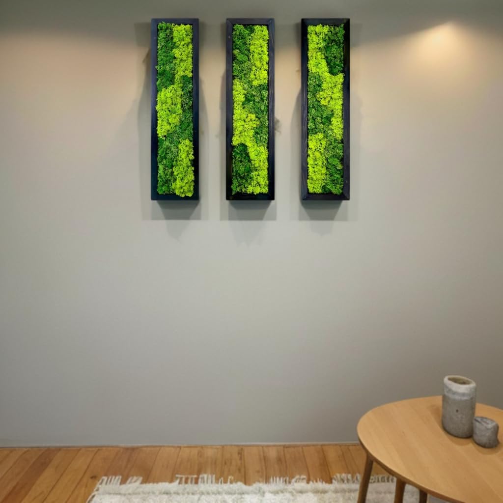Living Plant Vertical Moss Wall Art