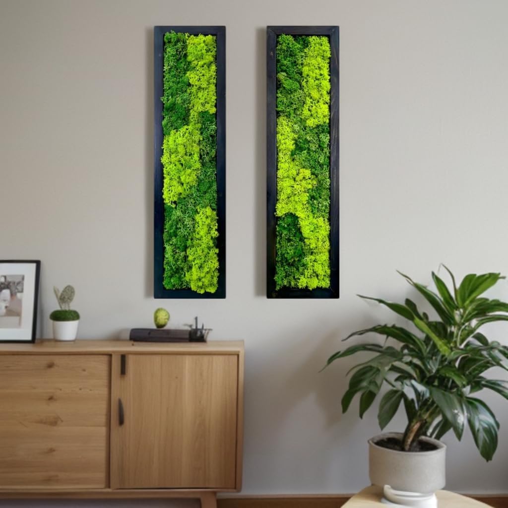 Living Plant Vertical Moss Wall Art
