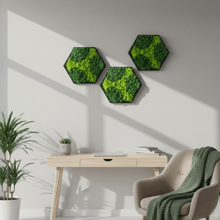 Hexa Modular Moss Panel